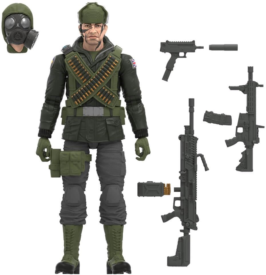 Hasbro JOE Classified Series G.I. Figure - 6" Figure and Accessories - Nightforce David "Big Ben" Bennett - F7737 -