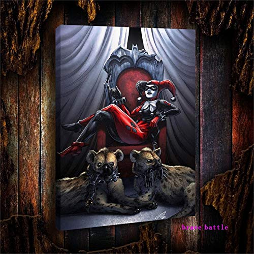 Preisvergleich Produktbild sanzangtang Rahmenlose MalereiComic Baby druckt Leinwand Wohnzimmer Hauptdekoration Moderne Ölgemälde Wandkunst40X60cm