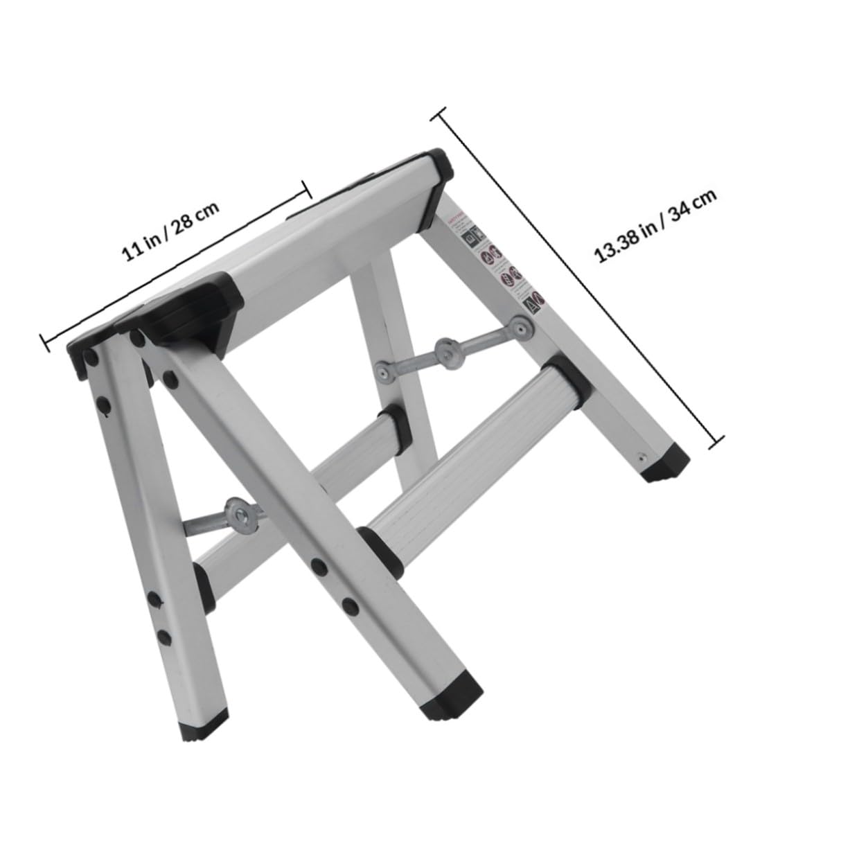 Taburete Plegable de Aleación de Aluminio para Pesca y Fotografía, Ligero y Resistente Asiento Portátil Adecuado para Sala de Estar y Habitación Infantil