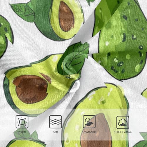 Wusikd Avocado Boys' Underwear Cotton White Boys Briefs Soft Toddler Underwear 2T3