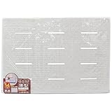 東和産業 薄型ラバーマット グレー 約85×60cm(厚さ1.4cm) 段差が気にならず、つまずきにくい