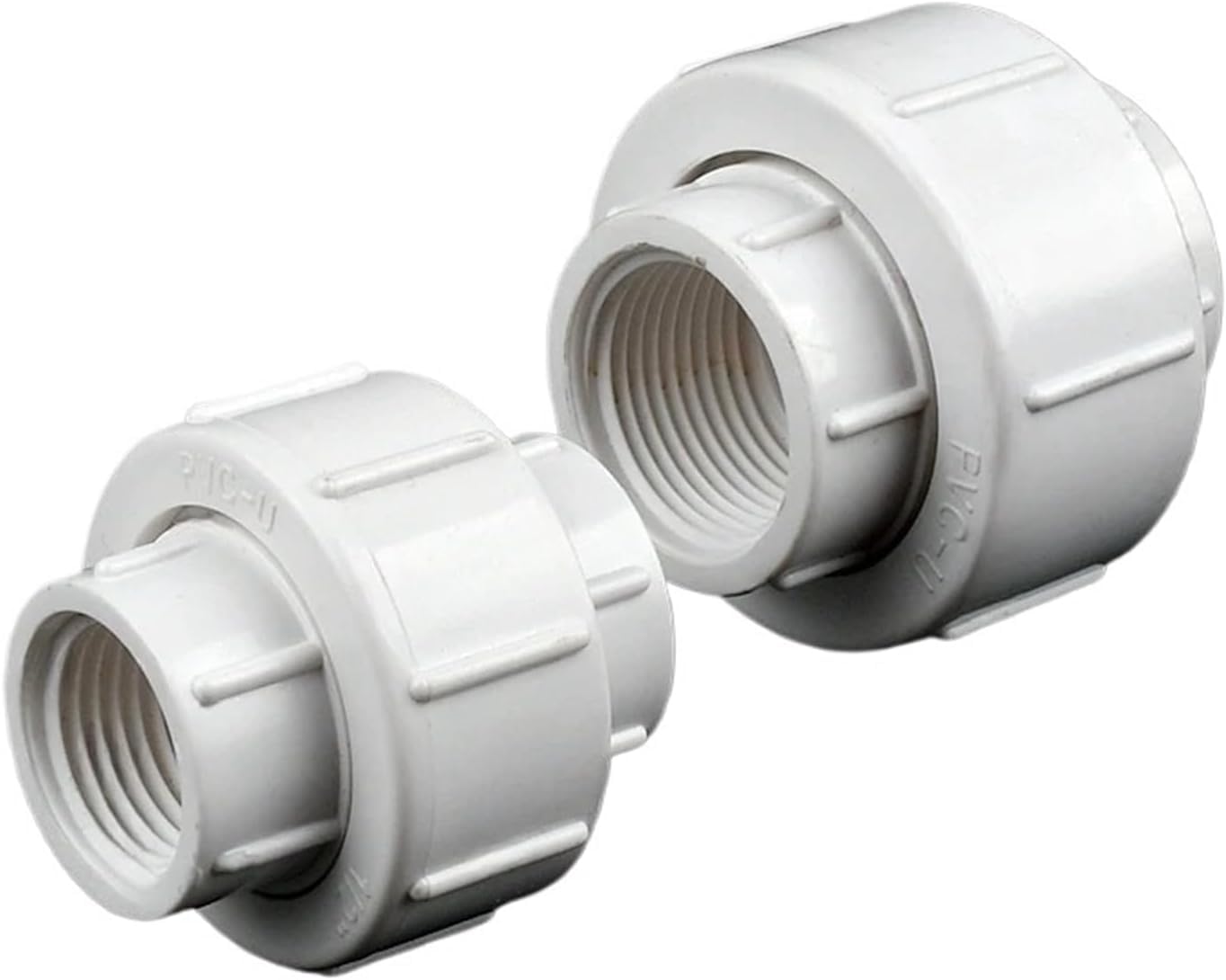 Conector de manguera Conector de tubería de agua, 1 pieza, rosca hembra de 1/2'', 3/4'' y 1'', conector de PVC, accesorio for tubería de agua, adaptador de riego for plantas de jardín y peceras.