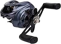 Carretilha de Pesca de Arremesso, Azul Marinho com Preto, Liga de Alumínio, Ultra Leve, Sistema de Freio Magnético, Arrasto de 8kg, Relação 7.1:1, Pesca Perfil Baixo, 10+1 Rolamentos