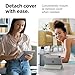 Spigen for iPad Pro 11 inch Case M2 4th Generation (2022) / 3rd (2021) / 2nd (2020) / 1st (2018) with Detachable Magnetic Cover, Air Skin Pro Clear Transparent Back and Pencil Holder, Gray