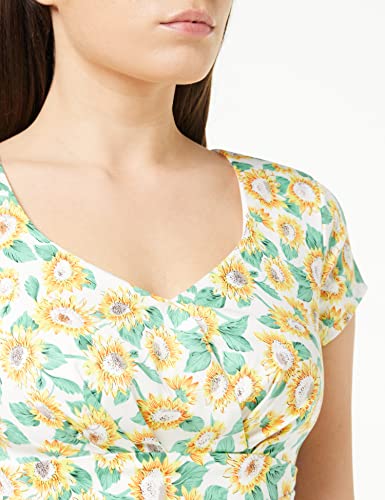 Joe Browns Happy Days Sunflower Dress Yellow, 10 - Image 3