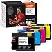 Produktbild 4 LEMERO SUPERX Tintenpatrone Kompatibel für HP 933XL 932 932XL HP schwarz 933XL für HP Officejet 6100 6600 6700 7110 7510 7610 7612(Schwarz/Cyan/Magenta/Gelb)