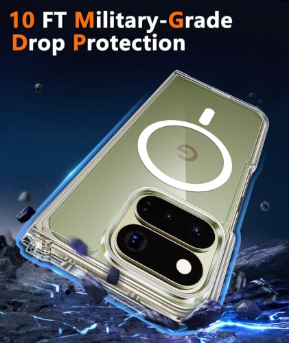 Image of FNTCASE for Google Pixel 11 Pro Fold Case Clear Compatible with Magsafe