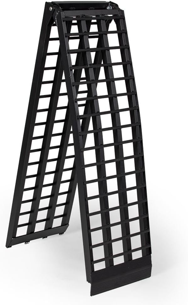 10' Motorcycle Ramp for Pickup Trucks, 1,000 lb Cap, Folding, Titan Ramps