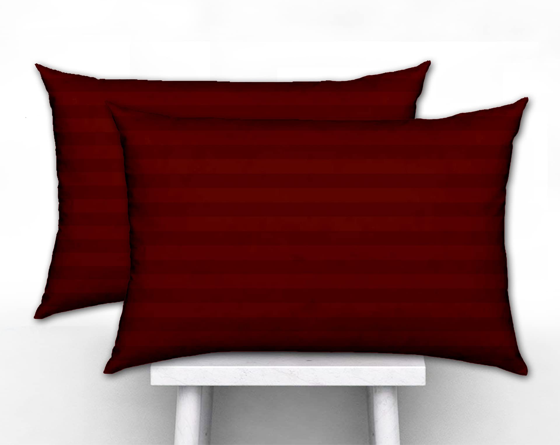 Kesar Enterprises Polycotton 200 TC Pillow Cover, 17x26 inch, Mehroon, 2 Piece (B0BZDFZ3T5) Amazon Price History, Amazon Price Tracker