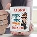 Imagen de MUGFFINS Taza Horóscopo Libra graciosa con frase