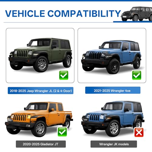Portavasos para consola central Jeep Wrangler JL 2018-2025 miniatura 7