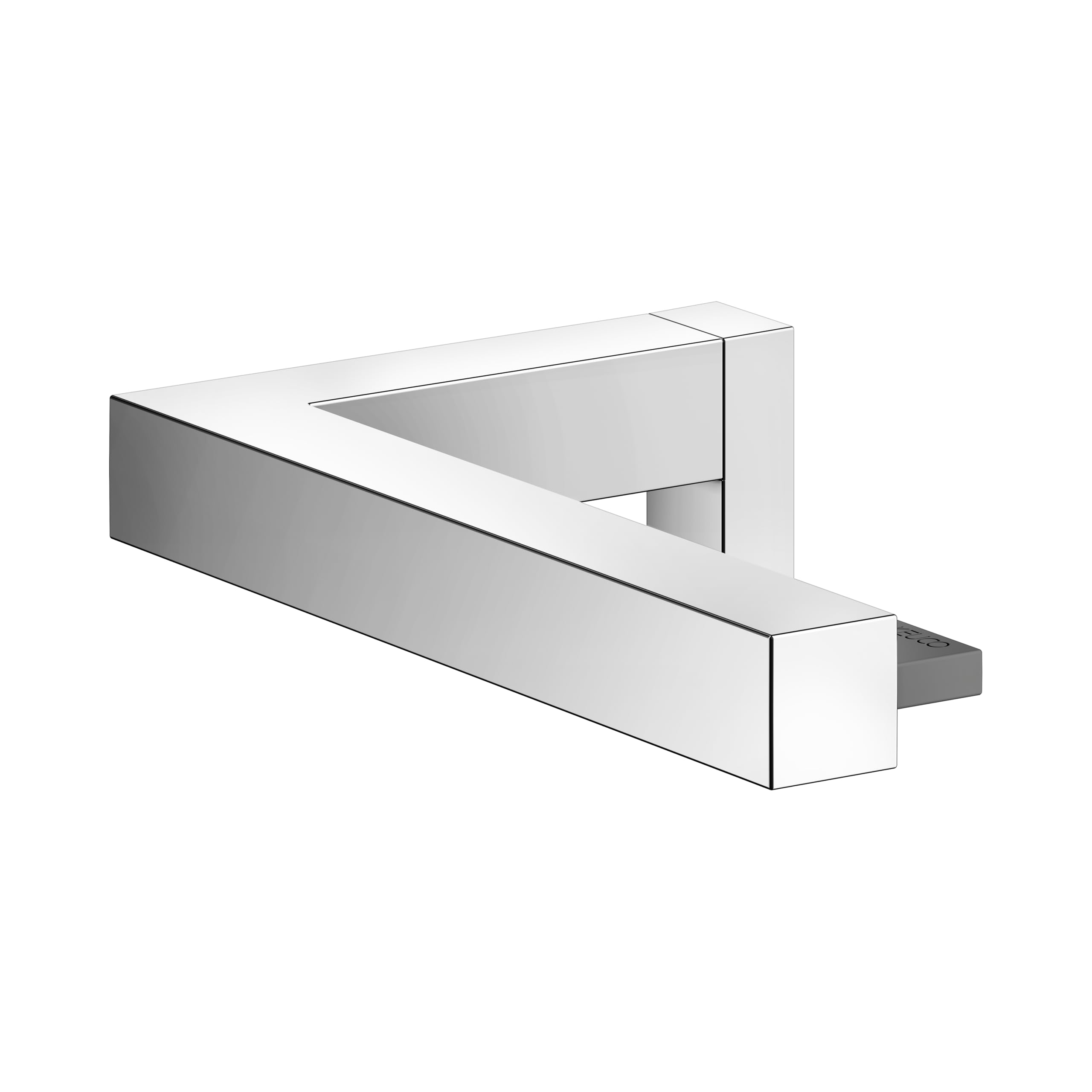 KEUCO EDITION 90 Square uchwyt na papier toaletowy, kształt otwarty, metal chromowany, sztywny, ze śrubami i kołkami, uchwyt na papier toaletowy do wiercenia