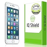 IQShield Screen Protector Compatible with Apple iPhone 8 (2-Pack)(Case Friendly) LiquidSkin Anti-Bubble Clear TPU Film