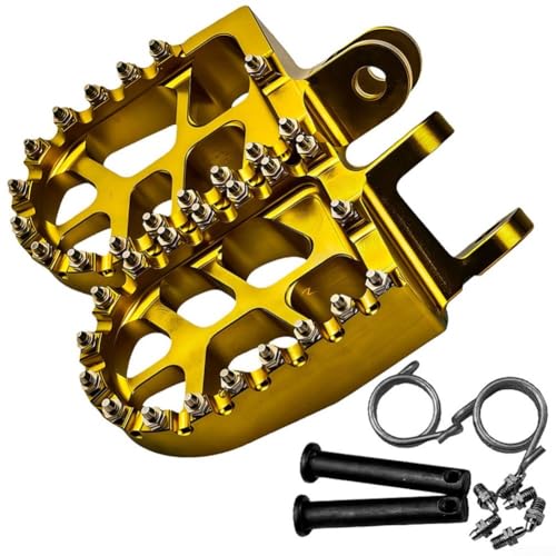 Repose-pieds de moto universels en alliage d'aluminium antidérapants