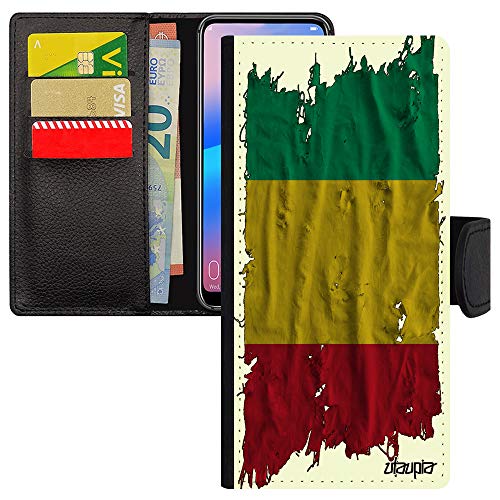Étui PU Xiaomi Redmi Note 8 Pro rabat cuir Guinée basket