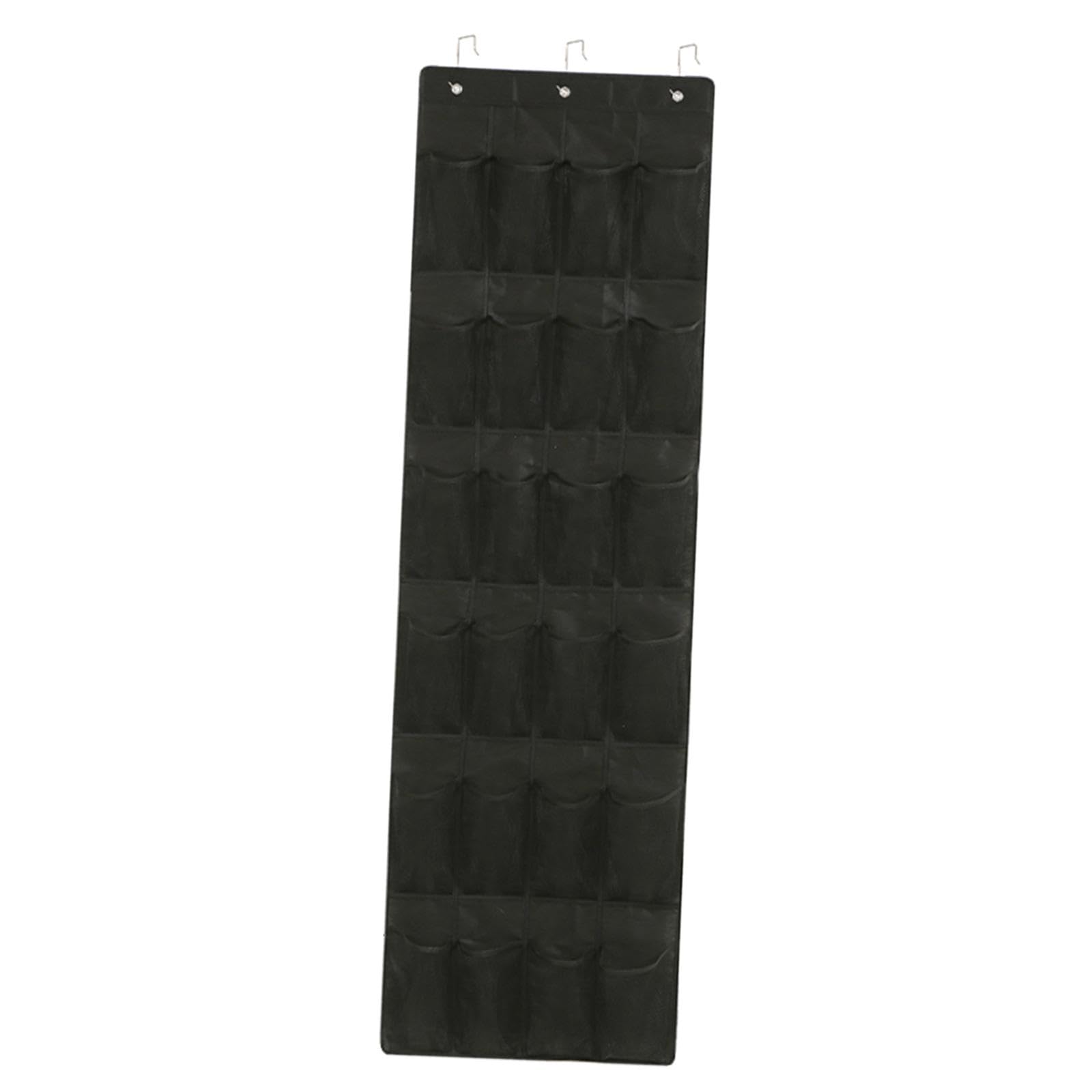 2 Piezas Organizador de Zapatos sobre La Puerta Colgante con Ganchos Estantería de Zapatos Plegable Bolsa Colgante de Bolsillos Material No Tejido Dur, 2 Piezas
