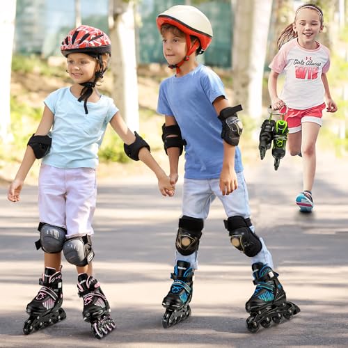 Maxluke Adjustable Inline Skates For Kids Ages 4-12 thumb #7