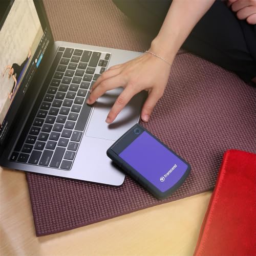 Transcend TS2TSJ25H3P 2TB | StoreJet 25H3P rugged 2,5'' - USB 3.1 Gen 1 Interface - Paars