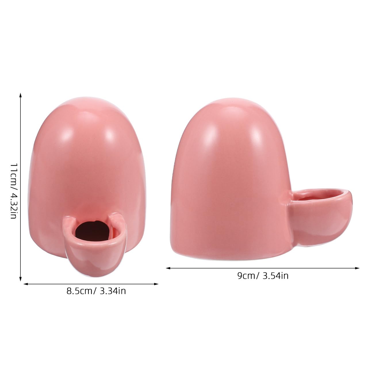 balacoo Mini Pet Water Dispenser Ceramic Pet Water Fountain for Birds Hamsters Mice Chinchillas Easy to Use