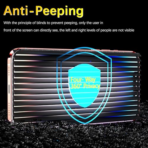 Image of MAYtobe 2-Pack 360 Degree Privacy Screen Protector for iPhone 17 Pro Max