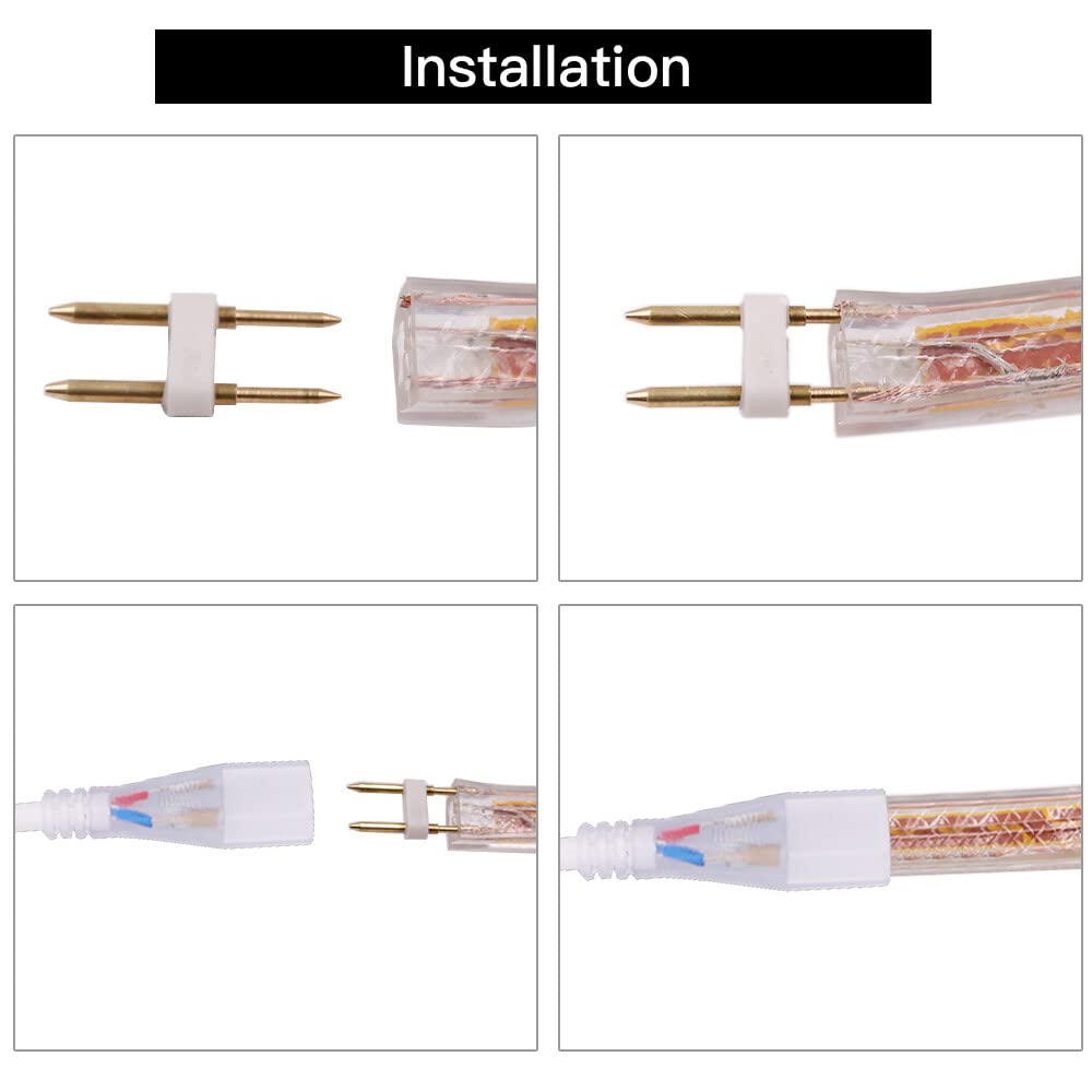 XUNATA Tira de LED Regulable 3014 Impermeable IP65 con Remoto& Controlador WiFi, La Aplicación Tuya Funciona con Alexa/Asistente de Google/Smart Thing (16m, Blanco Cálido)