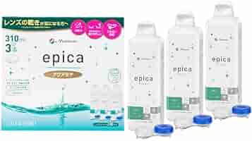 ケアプラス　エピカ　アクアモア　300ml×18本 メニコン エピカ アクアモア ( 310ml )/ : 爽快ドラッグ - 通販