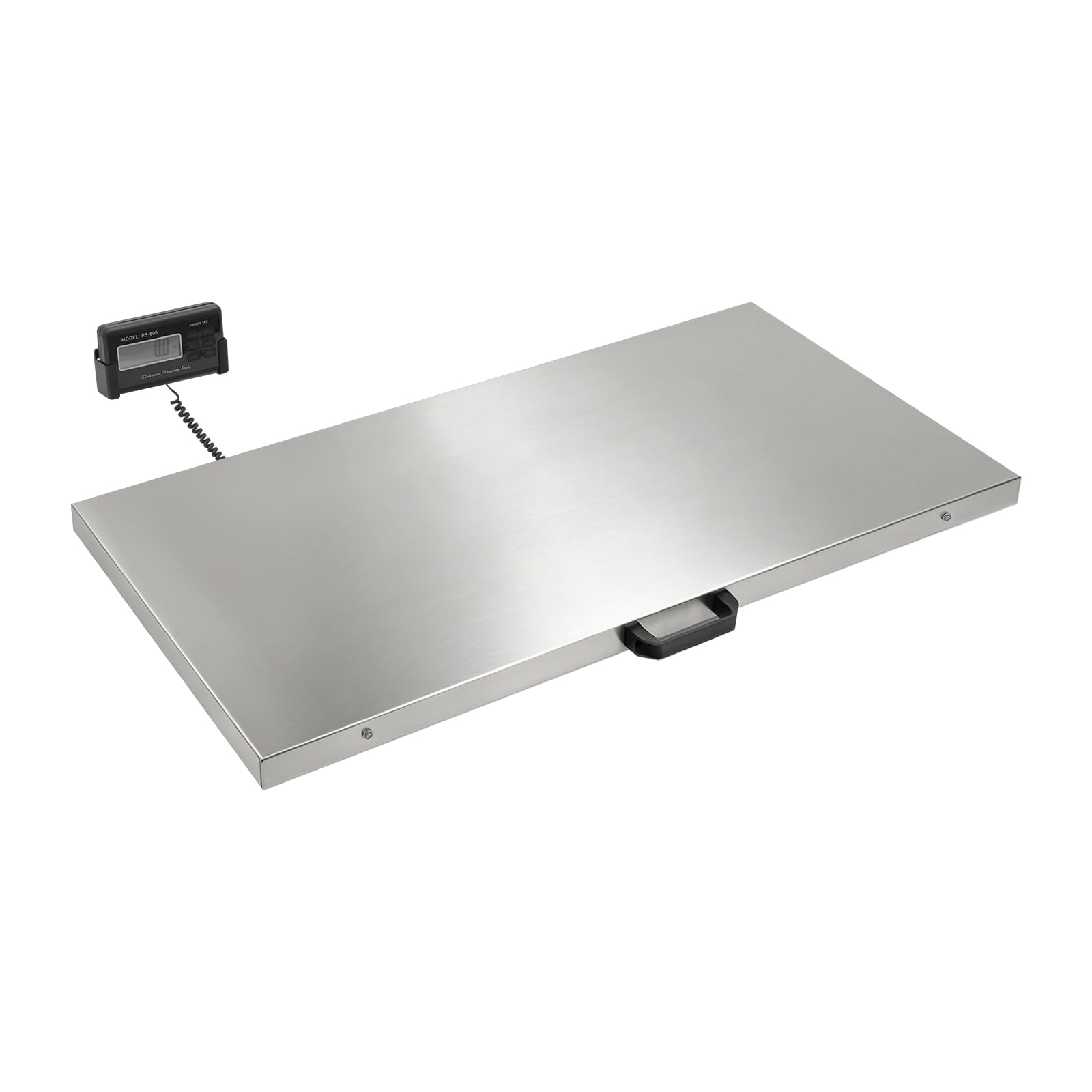 Tierwaage 500kg Digitale Haustierwaage Edelstahl Plattform LCD Display