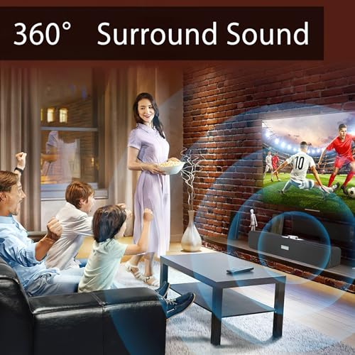 TNSLAND PC Lautsprecher, Hi-Fi Stereo Sound Soundbar Klein, Computer Lautsprecher Mit USB Anschluss für Laptop, Monitor, Smartphone, Tablet, Spielkonsole, Schwarz – Bild 8