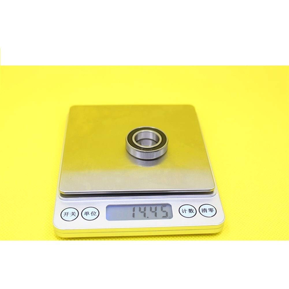 Roulement en céramique Hybride Pratique 6903 17x30x7mm ABEC-1 Supports de pédalier de vélo pièces de Rechange 6903RS roulements à Billes Si3N4