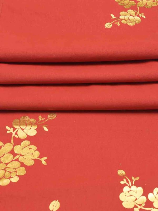 Image of Blanc 9 Isla Home & Kitchen Pure Cotton Printed 4 /6 Seater Table Runner|(33x182) cm