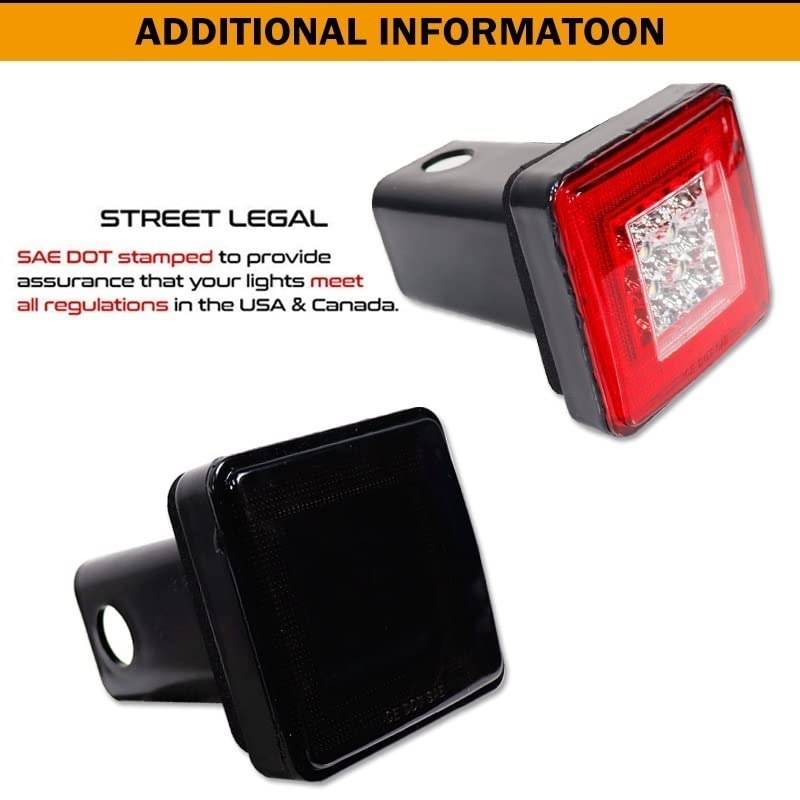 Feux Pods | Barre D'Éclairage De Recul Pour Attelage | Étanche