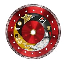 Rubi Tools 8"" VIP Premium Wet Diamond Blade, Red