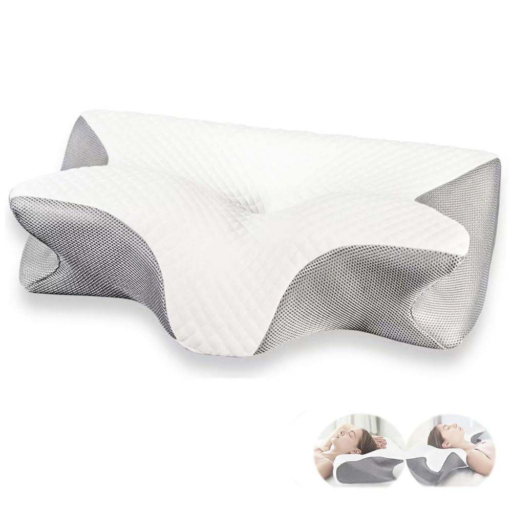 Amazon｜AXUPOXX メモリーフォーム枕、首のウルトラ除痛エルゴノミック