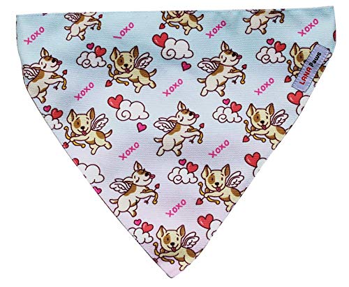 Lana Paws Stupid Cupid Dog Bandana with Easy to Use Adjustable Strap (Valentines Day Special) (B07N7L8X3T) Amazon Price History, Amazon Price Tracker