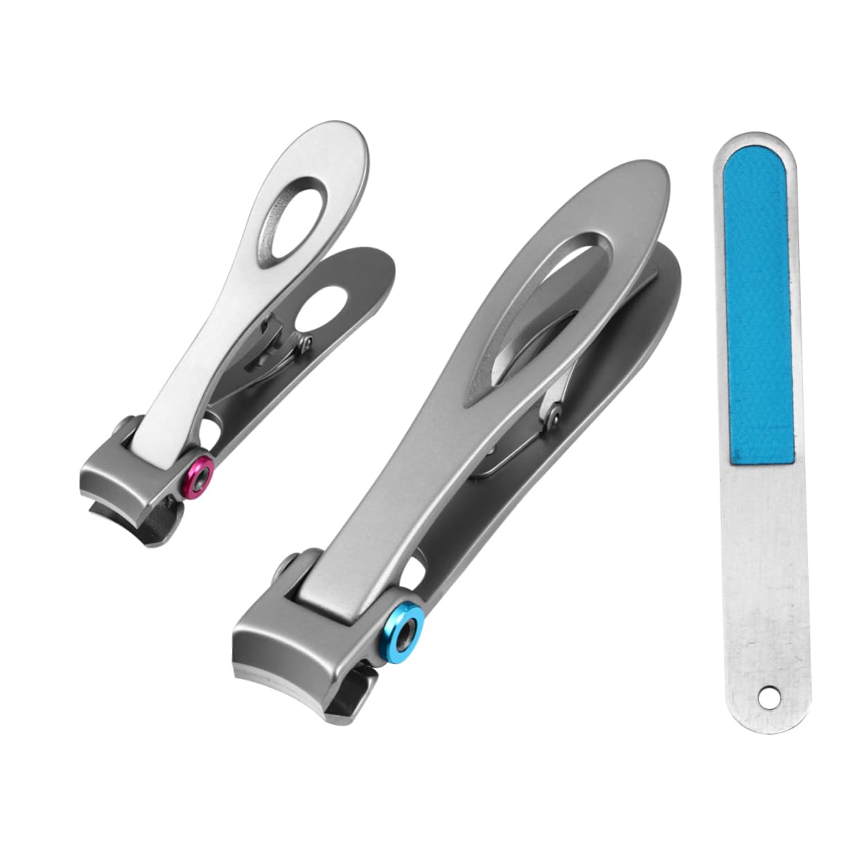 Beaupretty 9piezas Cortauñas De Acero Inoxidable Para Uñas y Herramienta De Mano Para Hombres Mujeres y Uso Profesional y Doméstico