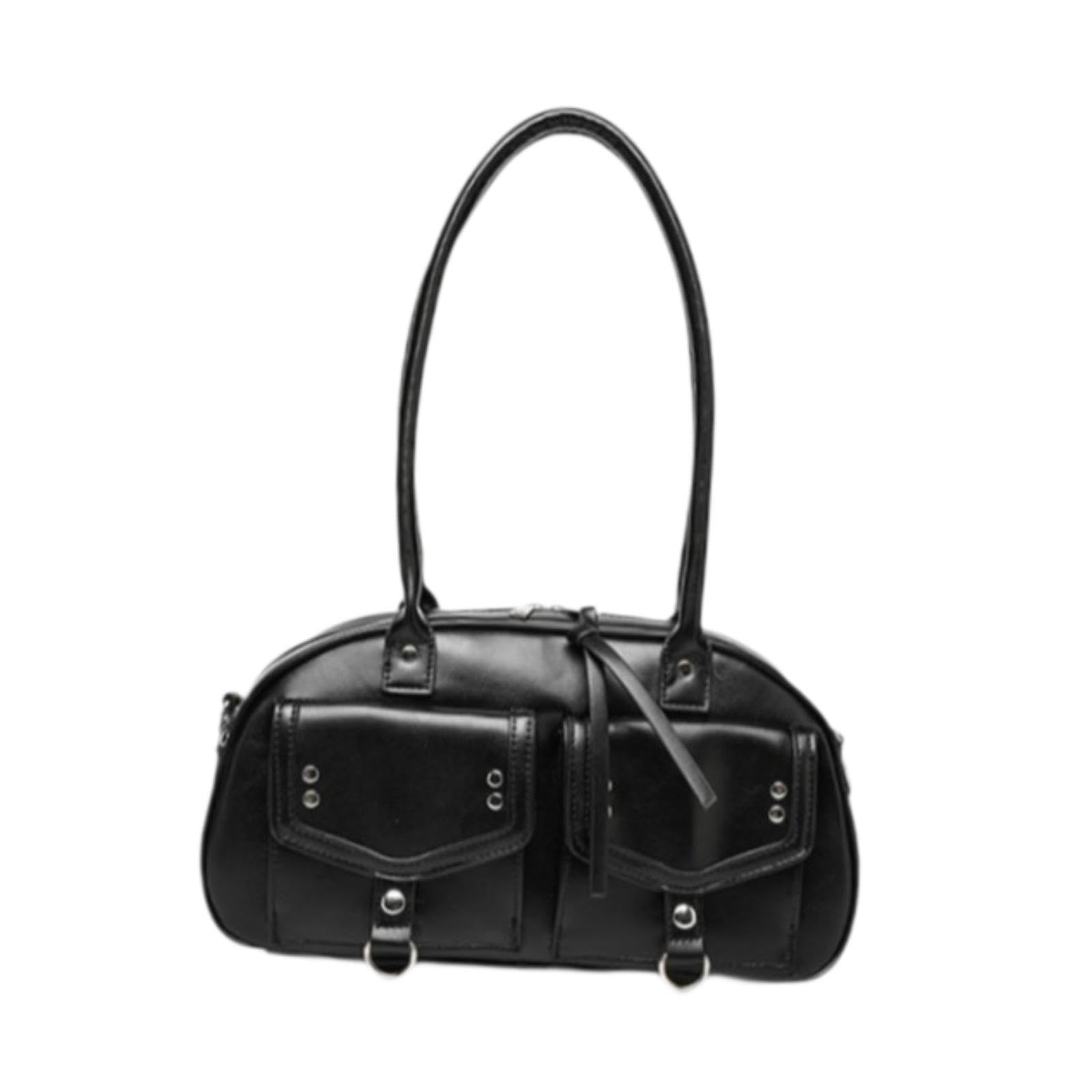 The Style Sutra Women Underarm Bag Portable Black Clutch Bag for Shopping Birthday Traveling|1 Women Armpit | Womens Handbags & Bags-image-36