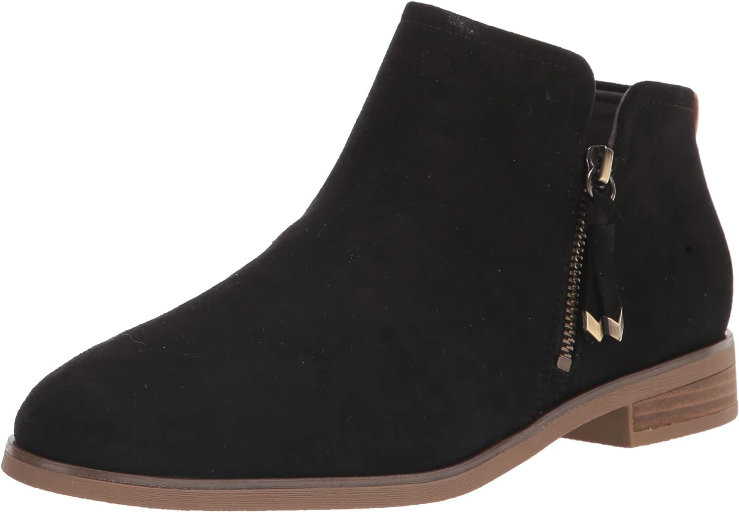Dr Scholls Shoes Womens Astir Booties Ankle Boot Black Fabric 10