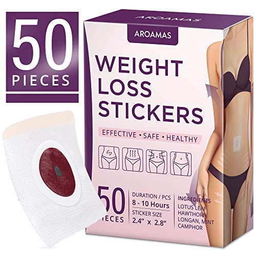 50pcs Weight Loss Sticker, Slimming Tightening Sticker, Fat Burning Sticker with Magnets, for Beer Belly, Buckets Waist, Waist Abdominal Fat