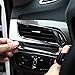 Price comparison product image Side Air Conditioning Vent Cover Trim For X1 F48 2016-2018 Car Interior Carbon Fiber Style Accessories(Carbon fiber)