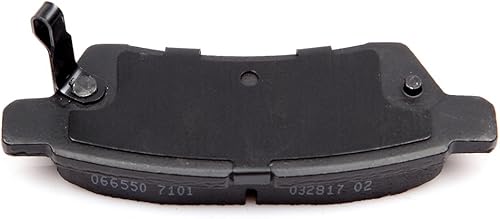 Miniatura 6 de ECCPP - Juego de 2 rotores de freno, 2 rotores de freno traseros y 4 pastillas de freno de disco de cerámica para Nissan Frontier 2005-2016, 2005,