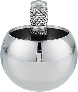 loveless Tippe Top Metal Flip Over Top Peonza Giratoria de Acero Inoxidable IncreíBle de, Plata