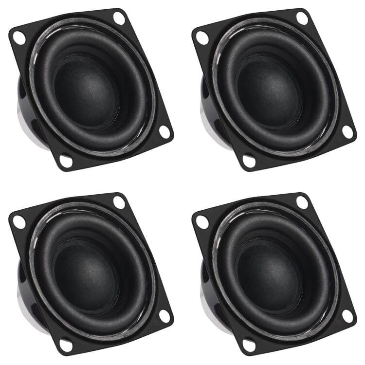 4Pcs 2" 2inch 4Ohm 10W Full Range Audio Speaker Stereo Woofer Loudspeaker for Arduino 2inch 4Ohm 10W Full Range Audio Speaker Stereo Woofer Loudspeaker for Arduino