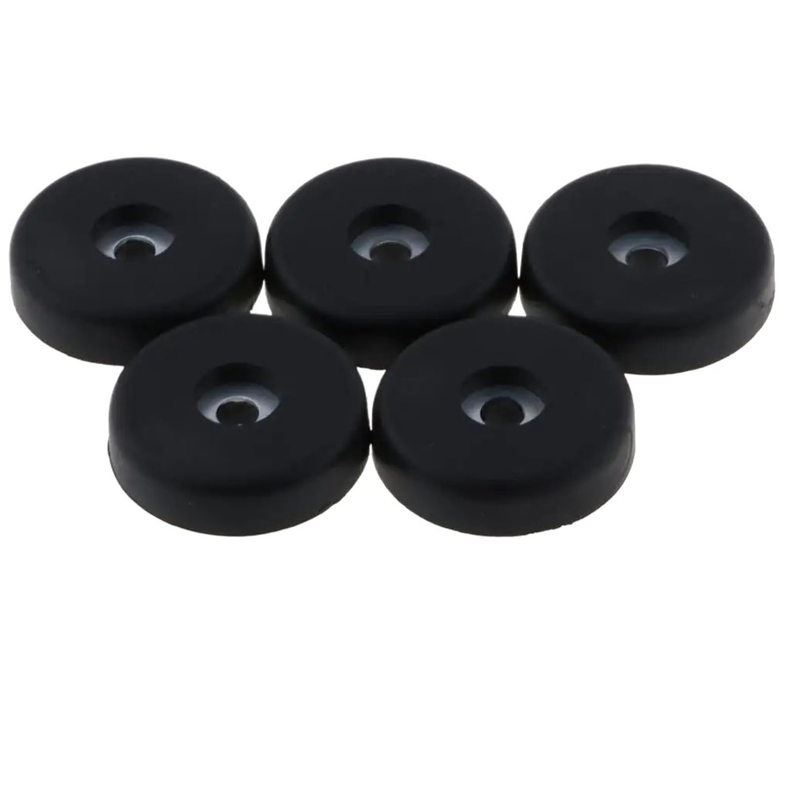 5 Pack Rubber Feet Bumpers Amplifier Speaker Cabinet Leg Foot Pads, 40x10mm