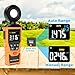 Meichoon Handheld Digital Light Meter High-Precision Illuminance Gauge Range Up to 100000Lux for Film Photography Plants Photometer Lighting Intensity Brightness Measurement