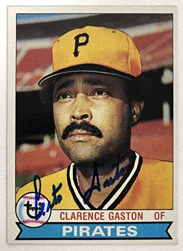Cito Gaston Signed Autographed 1979 Topps Baseball Card - Pittsburgh Pirates