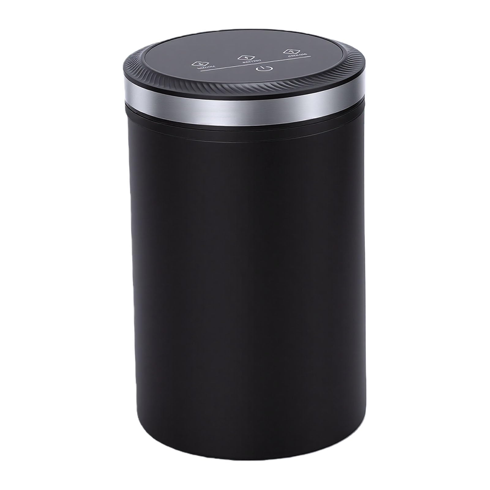 Edelstahl Kaffeevakuumbehälter mit Digitalanzeige und Automatischem Timer, für Frischeerhaltung und Batterieüberwachung