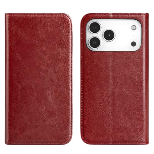 Étui en cuir véritable iPhone 17 Pro pour simplifier vos déplacements urbains