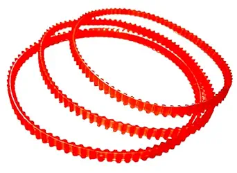 JAYCO Nylon Motor Belt for Home/Industrial Sewing Machines - Size : 375 mm, Orange Colour, Best in Quality (1)