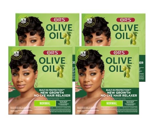 ORS Olive Oil Built In Protection New Growth No-Lye Hair ...