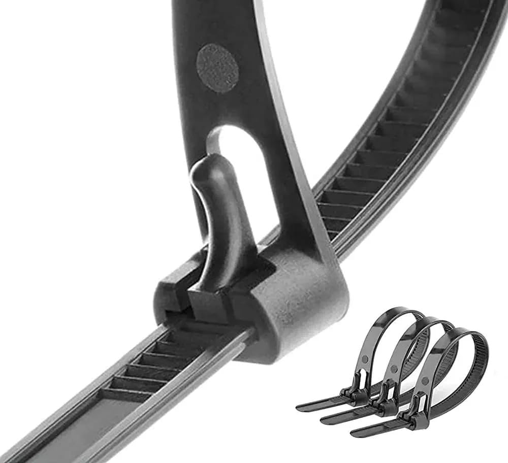 VEYRON Cable Ties (300mm x 4.8mm)(12 Inch Pack of 100) Premium Zip Ties Self Locking Ultra Strong, Heavy Duty Nylon Fastener Organizer Cable Tie, Zip Tie for Cable Management (B0C2NRD9ZN) Amazon Price History, Amazon Price Tracker